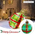 thumbnail image 5 of Bolas inflables de Navidad decoradas de 60 cm, bolas de Navidad, decoraciones para árboles de Navidad al aire libre, adornos inflables de ambiente, juguetes, 5 of 5