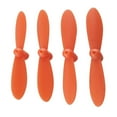 thumbnail image 3 of Esquirla 20pcs Propeller Airscrew Propellers for Cheerson CX 10 Mini Drone Orange, 3 of 5