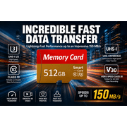 512GB Micro SD Card Flash Memory Card with Adapter