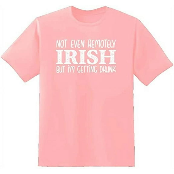 RedBarn Unis Pink Half Sleeves Cotton Not Even Remotely Graphic T Shirt