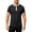 Black, variant on Mens Polo Shirts Lightweight Comfortable Button Down Polo Tops Quick Drying Stretch Thin T-Shirt Mens Daily Wear Light Blue Size XL