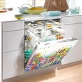 thumbnail image 5 of Coolnut Colored Pen Painted Sunflower Dishwasher Magnet Cover for The Front Door,Reusable Refrigerator Door Decor Magnet Sticker for Kitchen Home Decor 23" x 26", 5 of 6