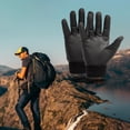 thumbnail image 1 of Guantes de bicicleta Antideslizante completo Pantalla táctil Transpirable Protección solar Choque Negro Cola Guantes de bicicleta, 1 of 7