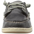 thumbnail image 2 of Sperry Top-Sider Women's Ivyfish Waxed Black Boat Shoe, 2 of 4