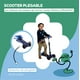 thumbnail image 4 of Kinene | Scooter 3 Ruedas para Niños de 3 a 8 Años – Música, Bluetooth, Humo y Luces LED – Modelo KN-819, 4 of 9