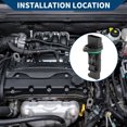 thumbnail image 2 of Car MAF Sensor Mass Air Flow Sensor Meter for BMW 1 Pcs Black, 2 of 6