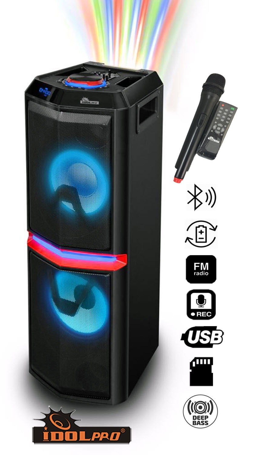 IDOlpro IPS-DJ01 Wireless Compact Portable Powerful PA Karaoke