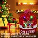 thumbnail image 4 of Sombrero de Navidad de punto Patrón de dibujos animados Sombrero cálido Sombrero creativo unisex colorido suave, 4 of 5