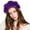 Purple, variant on siminsem Wedding Crown Headband for Women Rhinestone Tiara Bridal Hair Accessories Adjustable Flower Headpiece for Holiday Party Travel Beach Photography Boho Halo 1 Pack, Red,One Size