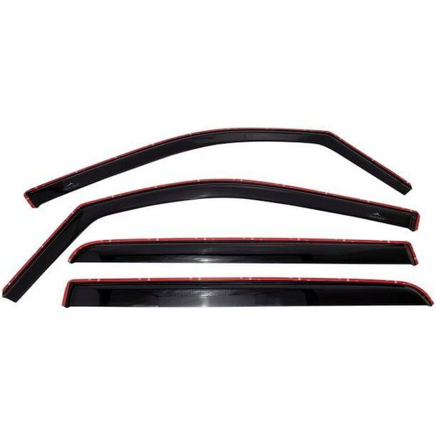 Side Window Deflector 4 Piece Set Compatible with 2019 2021 Ram