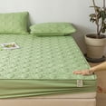 thumbnail image 2 of Nvzi fundas de almohada de algodón y soja impermeables y respetuosas con la piel. Proporcionan una experiencia de sueño cómoda. Funda de almohada de 18,9 x 29,13 pulgadas (verde)., 2 of 5