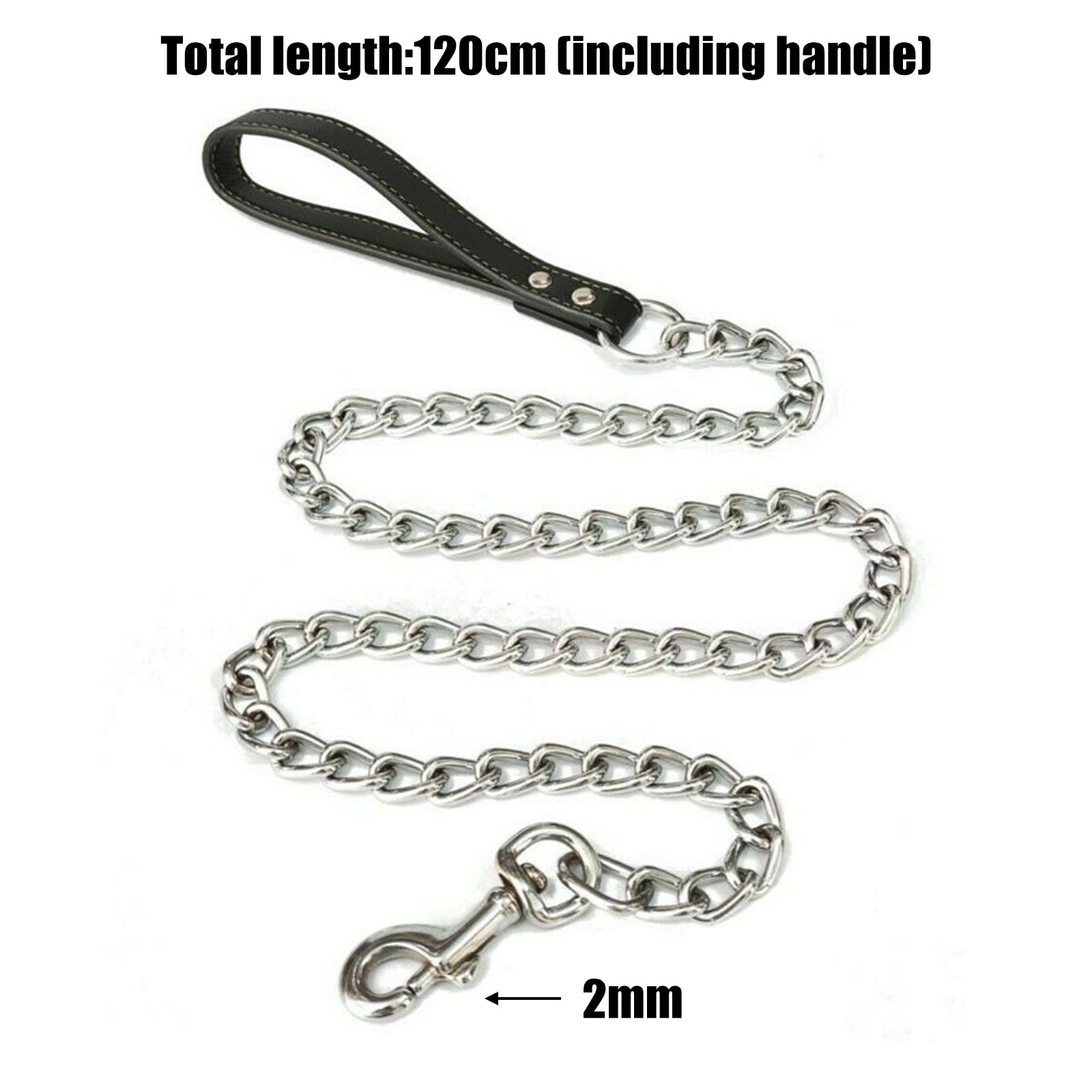 Metal clearance dog lead