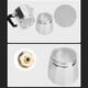 thumbnail image 3 of Europea Aluminio Moka Olla Estilo Italiano Cafetera, Elegante Diseño Europa Para Rico Espresso, 3 of 5