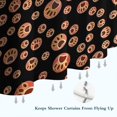 thumbnail image 6 of Red Dog Art Footprint Shower Curtain 84"x72" ,Bathroom Decorative Shower Curtains Set with 12 Hooks,Modern Waterproof Washable Shower Curtain, 6 of 6