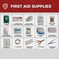 thumbnail image 4 of 4 Person Emergency Kit / Survival Backpack for 72 Hours for Natural Disasters, Hurricanes, Emergency or Bug Out Situations – Tan, 4 of 9