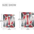 thumbnail image 5 of Christmas Tree Gnomes Mailbox Cover Magnetic Standard Size Winter Mailbox Covers Letter Post Box Cover Wrap Decoration Welcome Home Garden Outdoor 21" Lx 18" W, 5 of 6