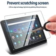thumbnail image 3 of Protector de pantalla de cristal templado para Amazon Fire HD 10 2021, 3 of 9