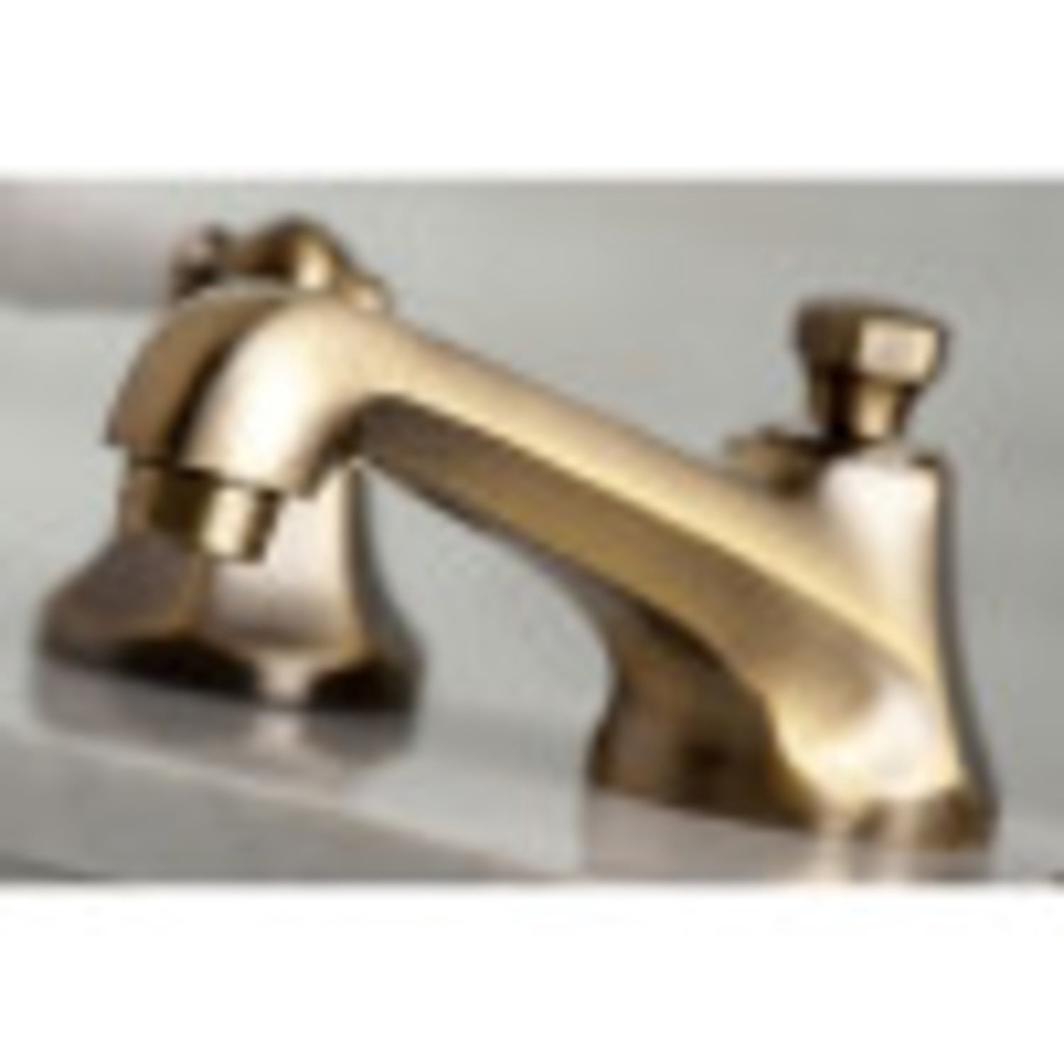Kingston Brass KS4463PL 8" Widespread Bathroom Faucet, Antique Brass