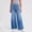 Light Blue, variant on IUYRTFE Women Stretch Denim Jeans High Waist Wide Leg Pants with Pockets for Casual Daily Wear