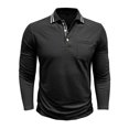 thumbnail image 4 of pstuiky camisas de manga larga para hombre, Cárdigan informal de manga larga con botones y bolsillo para hombre Tops casuales para hombres xl, 4 of 7
