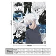Jujutsu Kaisen Blankets Ultra Soft Throw Blanket Warm Lap Blanket