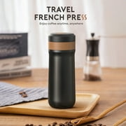 Double Walled Insulation French Press Coffee Maker - Leak-proof, Easy to Clean, Food Grade, Heat Preservation Coffee Maker (1 Set) for Home