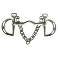 thumbnail image 3 of Stainless Steel Wide Port Bit Snaffle Harness Antirust , L L, 3 of 6