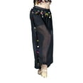 thumbnail image 5 of SWSMCLT Women's Dance Costume Lightweight Pants Dance Loose Fit Fringe Metal Bloomers Winter Hippie Belly Black Small-Large, 5 of 5
