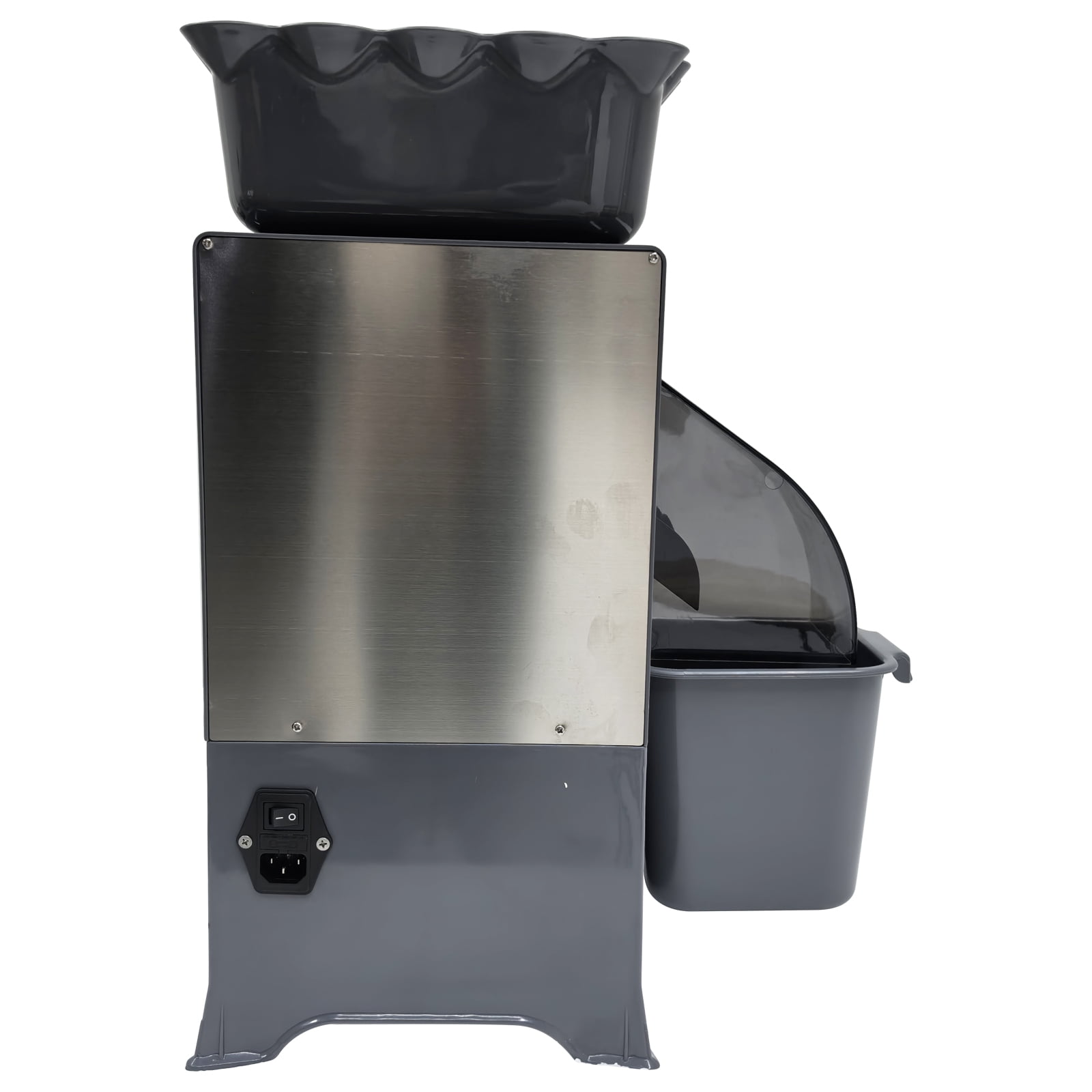 Commercial Automatic Orange Juice Extractor Lemon Juicer with Peels Collecting Bucket and Filter Box