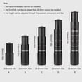 thumbnail image 5 of Bicycles Handlebar Rises Up Adapter Cycle Fork Stem Extension Risers Aluminum Alloy Bicycles Fork Stem Height Extenders, 5 of 17