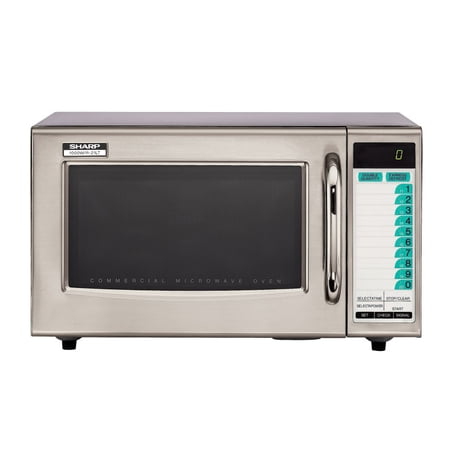 Sharp R-21LTF Medium-Duty 1000W Commercial Microwave