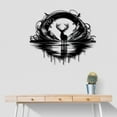 thumbnail image 3 of Deer Silhouette Metal Wall Art, 3 of 12