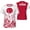 3X-Large, variant on Japan Flag Grain T-Shirt for Running Soccer Tennis Fitness Sports Jerseys Shirts