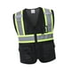 thumbnail image 5 of Chaleco seguro reflectante con bolsillos versátil ropa de ropa de trabajo alta visibilidad para ciclismo al aire libre nocturno caminando tráfico, 5 of 8