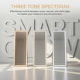 thumbnail image 6 of Modern LED Full-Length Mirror with Rounded Corners, 3 Color Temperatures, Touch Control, Floor & Wall Mountable, Anti-Fog for Bedroom/Bathroom(16" x60"), 6 of 9