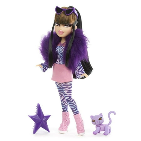 Bratz Catz Jade Doll with Purple Vivi Violet Cat 100's Of Poses
