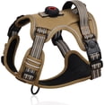 thumbnail image 1 of Arnés para Perro Grande Mediano Chico con 3 Hebillas y Funda Airtag, Pechera para Perro Ajustable Sin Tirones Fácil de Poner, Arneses para Perros Reflectante Transpirable para Caminar Entrenar, 1 of 4