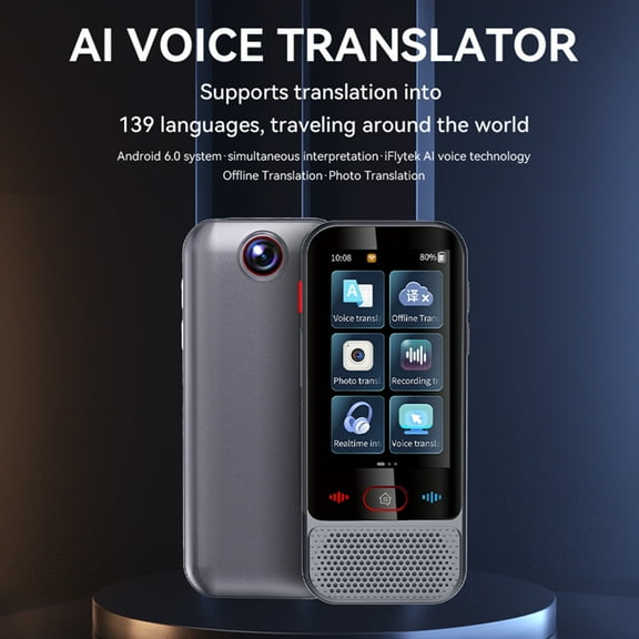 Translator Language Translator Device Portable Voice Interpreter In 139 Foreign Language Translating Support Text / Photo Translate Offline Chinese/English/Japanese/Korean/French