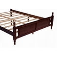 thumbnail image 5 of Classic Cherry Queen Bed with Upholstered Headboard and Panel Footboard, 5 of 26