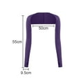 thumbnail image 2 of UV Cooling Shawl Sun Protection Arm Sleeves with Finger Riding Golfing, 2 of 5