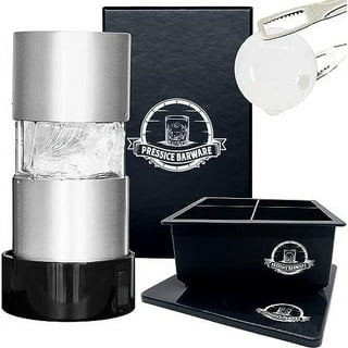 VEVOR Ice Ball Press Ice Ball Maker 2.4 inch/60mm Ice Press Kit for Whiskey Silver, Men's