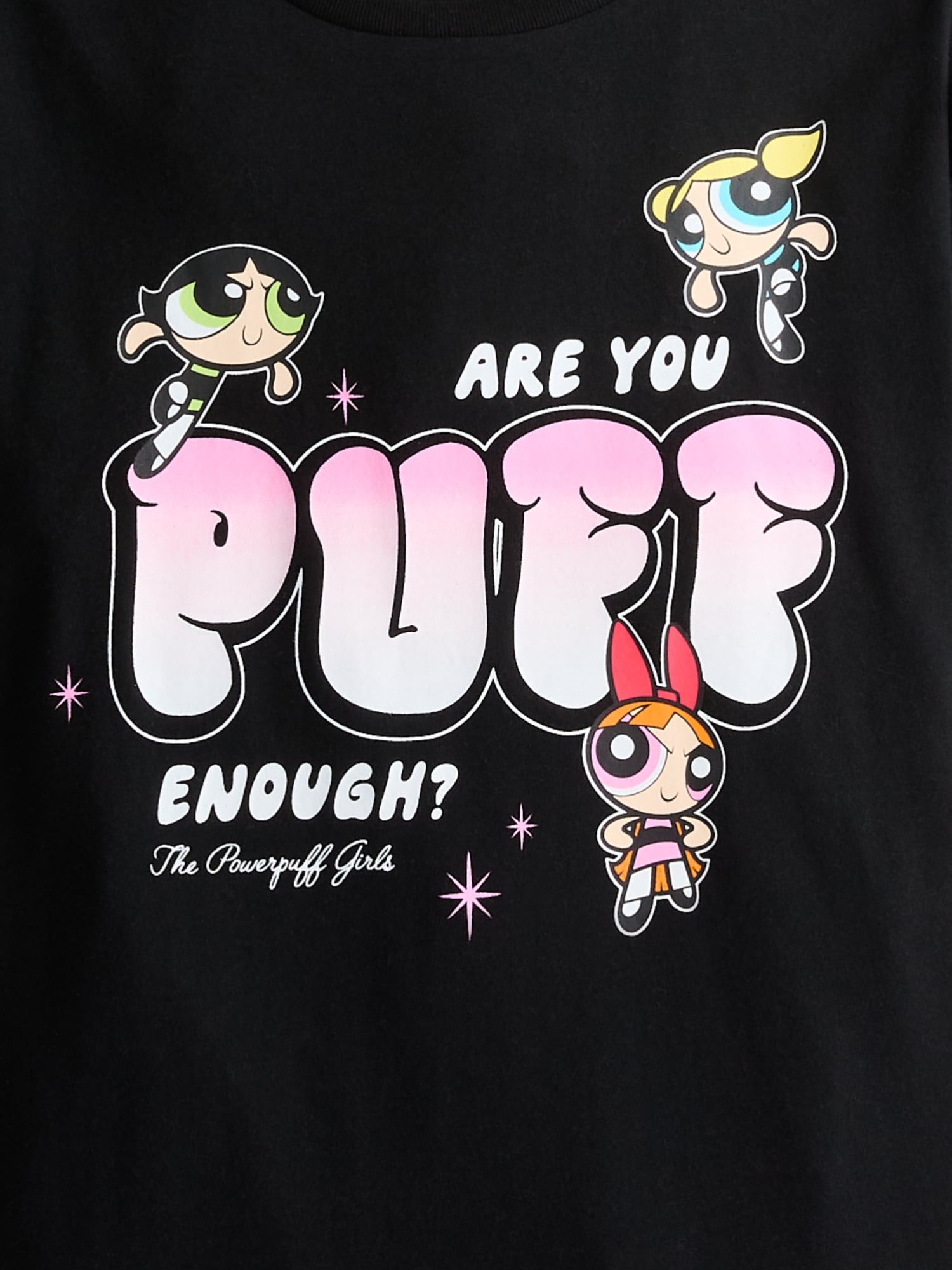 The Powerpuff Girls Graphic Tee with Short Sleeves for Girls, Sizes 4-16
