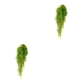 thumbnail image 4 of Flores artificiales Cateissary para colgar en la pared Planta de mimbre falso Corto Amarillo 85CM 2piezas, 4 of 6