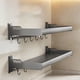 thumbnail image 4 of Estante Colgante De Cocina, Estante Flotante De Cocina, Soporte De Pared, Soporte Fuerte, Sin Perforaciones Para Utensilios De Cocina, 4 of 7