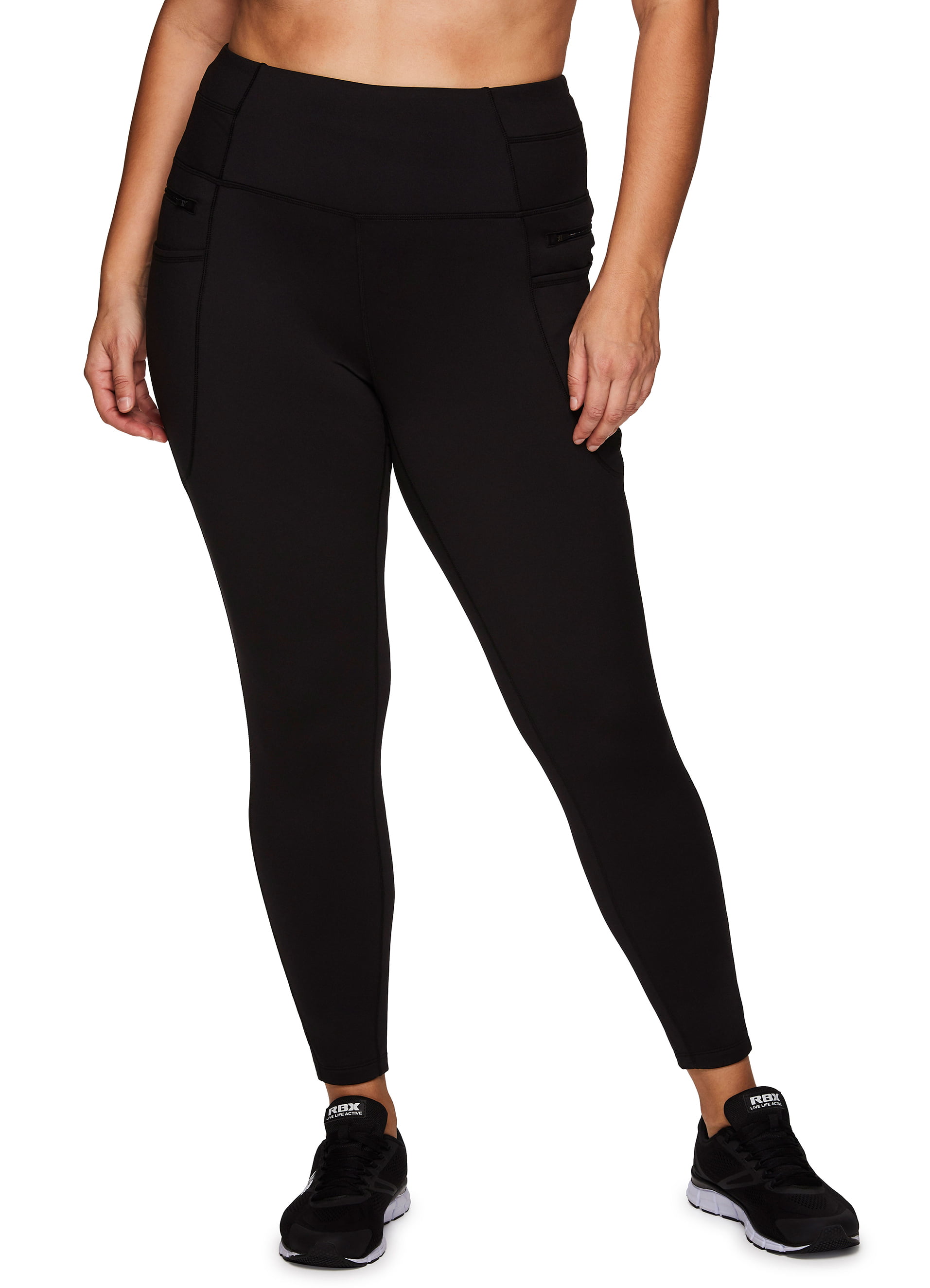 Rbx Active Black Leggings With Pockets Size L - $8 (60% Off Retail) - From  Katelyn