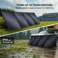 thumbnail image 4 of 400 Watt Foldable Solar Panel for Power Station, Portable Solar Panel Charger with Adjustable Kickstands Waterproof IP65 for Home, RV, Boat, Outdoor, Camping, off Grid System, 4 of 7
