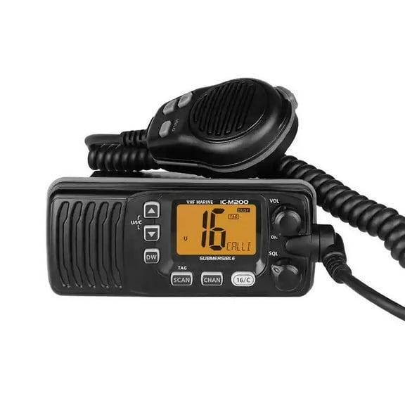 ICOM IC-M200 Marine Very High Frequency Radio 156.025–162.000 MHz Walkie Talkie  High-power 25Watt Waterproof