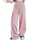 thumbnail image 1 of Odeerbi 5-14 Años Niñas Pantalones de Chándal Workout Athletic Sports Pantalones de Pierna Ancha Primavera Verano Casual Cordón Joggers, 1 of 5