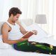 thumbnail image 5 of Balery St. Patrick's Day4 Pantalones de pijama para hombre, pijama ultraligero, pantalón de descanso-Medium, 5 of 6