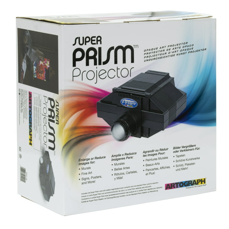 Super Prism™ Opaque Art Projector with 2 Lenses for Image
